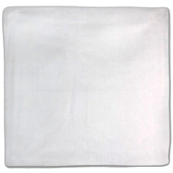 Blank White Bandana 100% Cotton 22x22