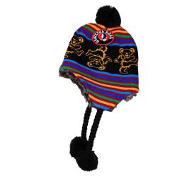 Grateful Dead Bears Ski Hat Black