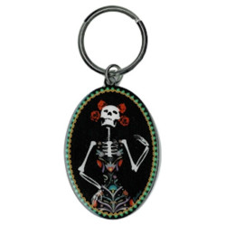 Catrina Day Of The Dead Keychain 2"