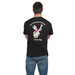 Seven Day Recreationist T-Shirt Guitarist Black