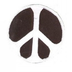 Peace Sign Patch 3"