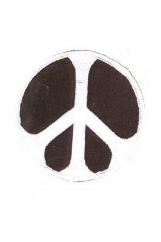 Peace Sign Patch 3"