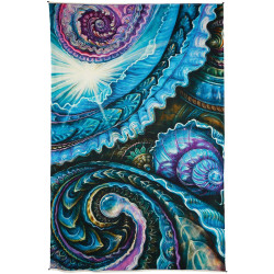 Nauticalicious Heady Art Print Tapestry 53x85 - Artwork by Randal Roberts