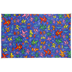 3D Grateful Dead Jam Bears Tapestry