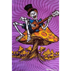 Shroom for More Mini Tapestry 30x45 - Artwork by Tony Reonegro