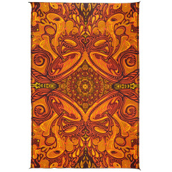 Honey Hive Mini Tapestry 30x45 - Art by Chris Pinkerton