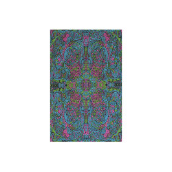 3D Psychedelic Liquid E Mini Tapestry 30x45 - Art by Chris Pinkerton