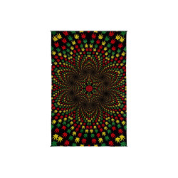 3D Leaf Vortex Mini Tapestry 30x45 **SALE**