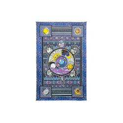 3D Turtle Mini Tapestry 30x45 - Art by Dan Morris