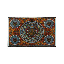 3D Leaf Mini Tapestry 30x45 - Artwork by Dan Morris