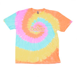 Sober Pastel Tie Dyed T-Shirt