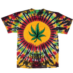 Big Leaf Tie Dyed T-Shirt