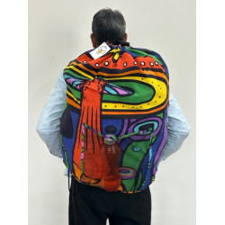 Laundry Bag Backpack Assorted Patterns