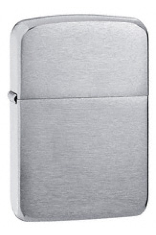 1941 Replica Brushed Chrome Zippo Lighter