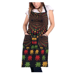3D Leaf Vortex Apron