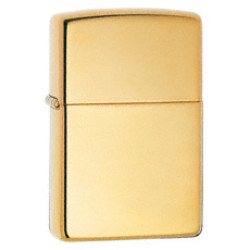 Armor High Polish Brass Zippo Lighter