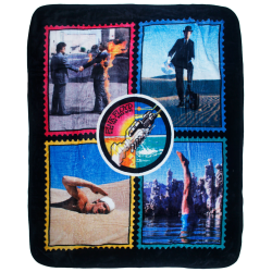 Pink Floyd Fleece Throw Blanket Wish You Were Here 50x60