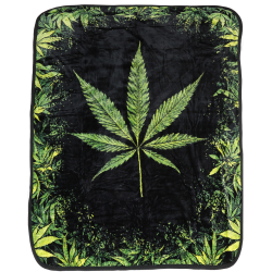 Garden Fleece Throw Blanket 50x60