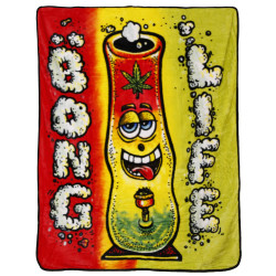 B Life Fleece Throw Blanket 50x60
