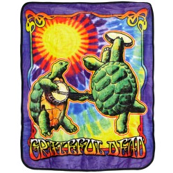 Grateful Dead Terrapin Sunrise Fleece Throw Blanket 50x60