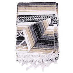 Mexican Falsa Blanket Tan - 51x78"