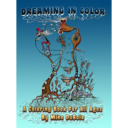Mike DuBois Psychedelic Coloring Book
