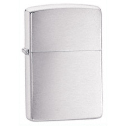 Brushed Chrome Zippo Lighter