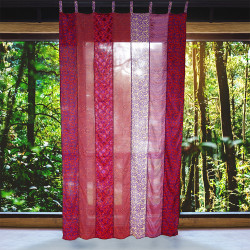 Sari Curtain 54 x 86 Inches - Ramble On Rose