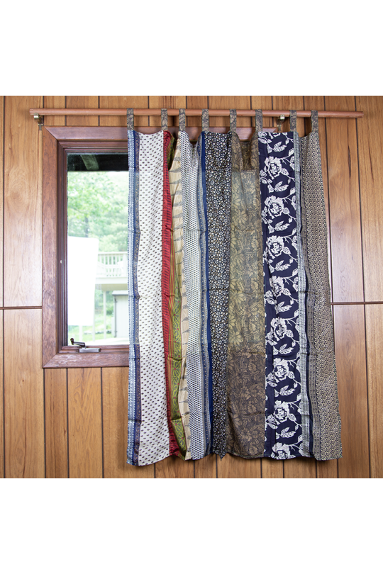 Sari Curtain 54 x 63 Inches - Golden Road