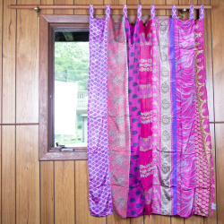 Sari Curtain 54 x 63 Inches - Ramble On Rose