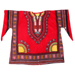 Red Dashiki by Romi