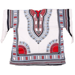 White Dashiki by Romi.