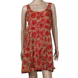 Red Sunflower Hary Dary Short Strap Dress