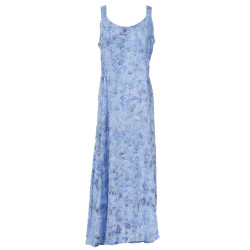 Multicolored Blue Hary Dary Long Strap Dress