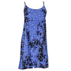 Hary Dary Adjustable Strap Slip Dress Blue Moons