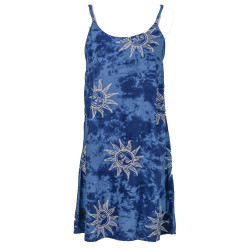 Hary Dary Adjustable Strap Slip Dress Blue Suns