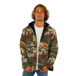 High End Woven Jacquard Zip Up Hoodie Cat Couch *SALE*