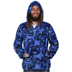 Grateful Dead Fleece Pull Over Hoodie Peace Bear XL Only *SALE*