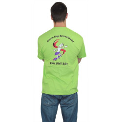 Seven Day Recreationist T-Shirt Skateboarding Lime Green