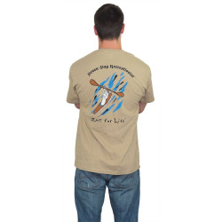 Seven Day Recreationist T-Shirt Kayaking Tan