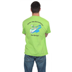 Seven Day Recreationist T-Shirt Fishing Lime Green