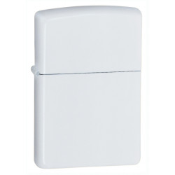 White Matte Zippo Lighter