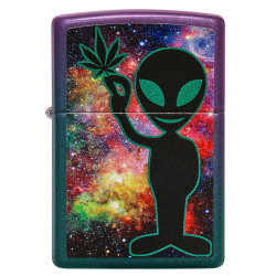 Alien Leaf Zippo Lighter