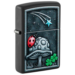 Lady Bug Mushroom Zippo Lighter