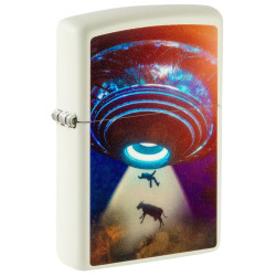 Glow In The Dark UFO Zippo Lighter Glow In The Dark UFO Zippo Lighter