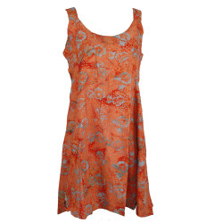 Tangerine Hary Dary Short Strap Dress