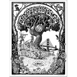 Grateful Dead 60th Anniversary Mini Tapestry 30x45