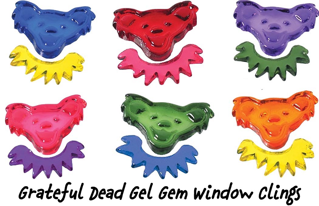 Grateful Dead Window Clings