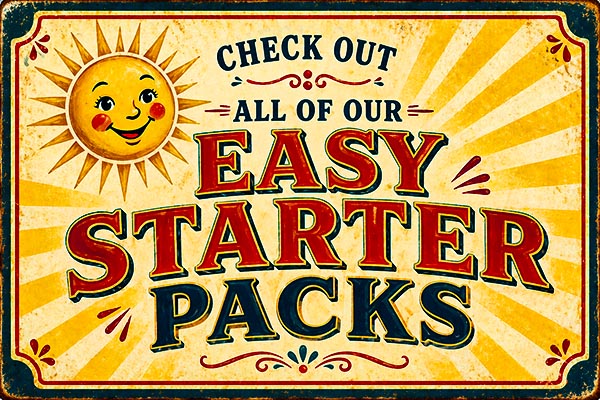 easy starter packs