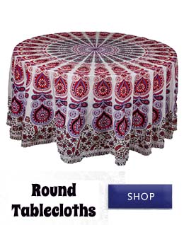 Round Tablecloth Tapestries by Zest for Life